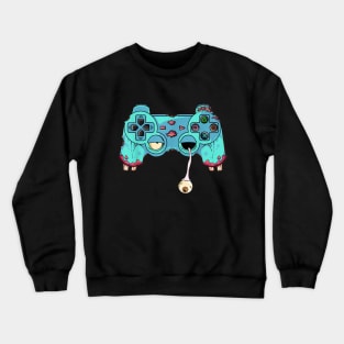 HALLOWEEN VIDEO GAMER Zombie Crewneck Sweatshirt